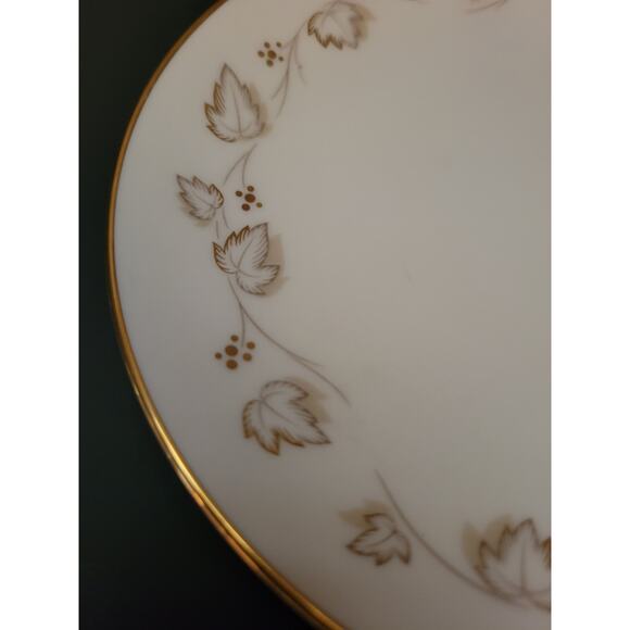 Vintage Noritake Ivory China Goldivy 6.5" Bread and Butter Plate 7531 - Picture 4 of 7